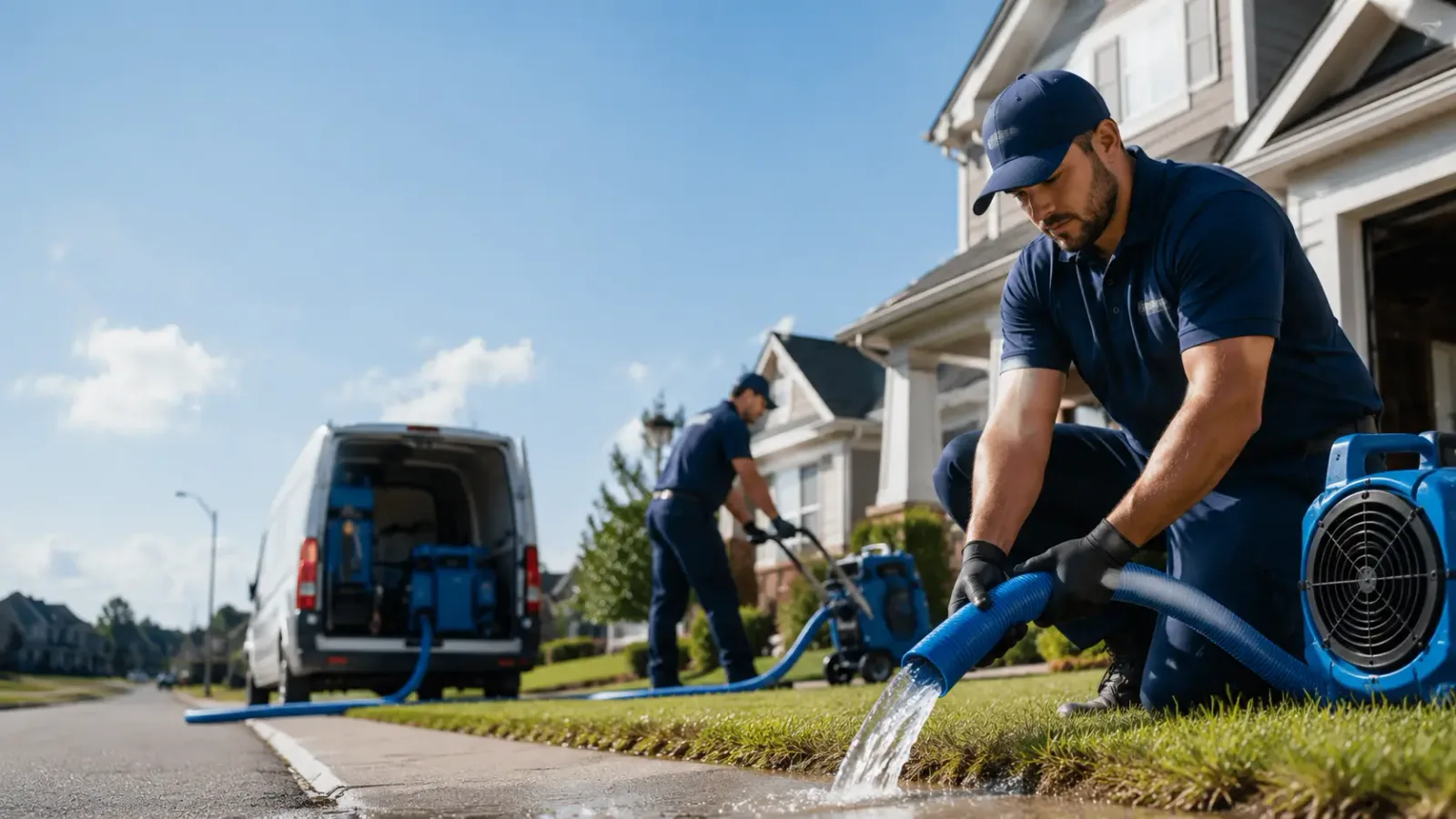 Flood Damage Restoration in Temple Hills, MD